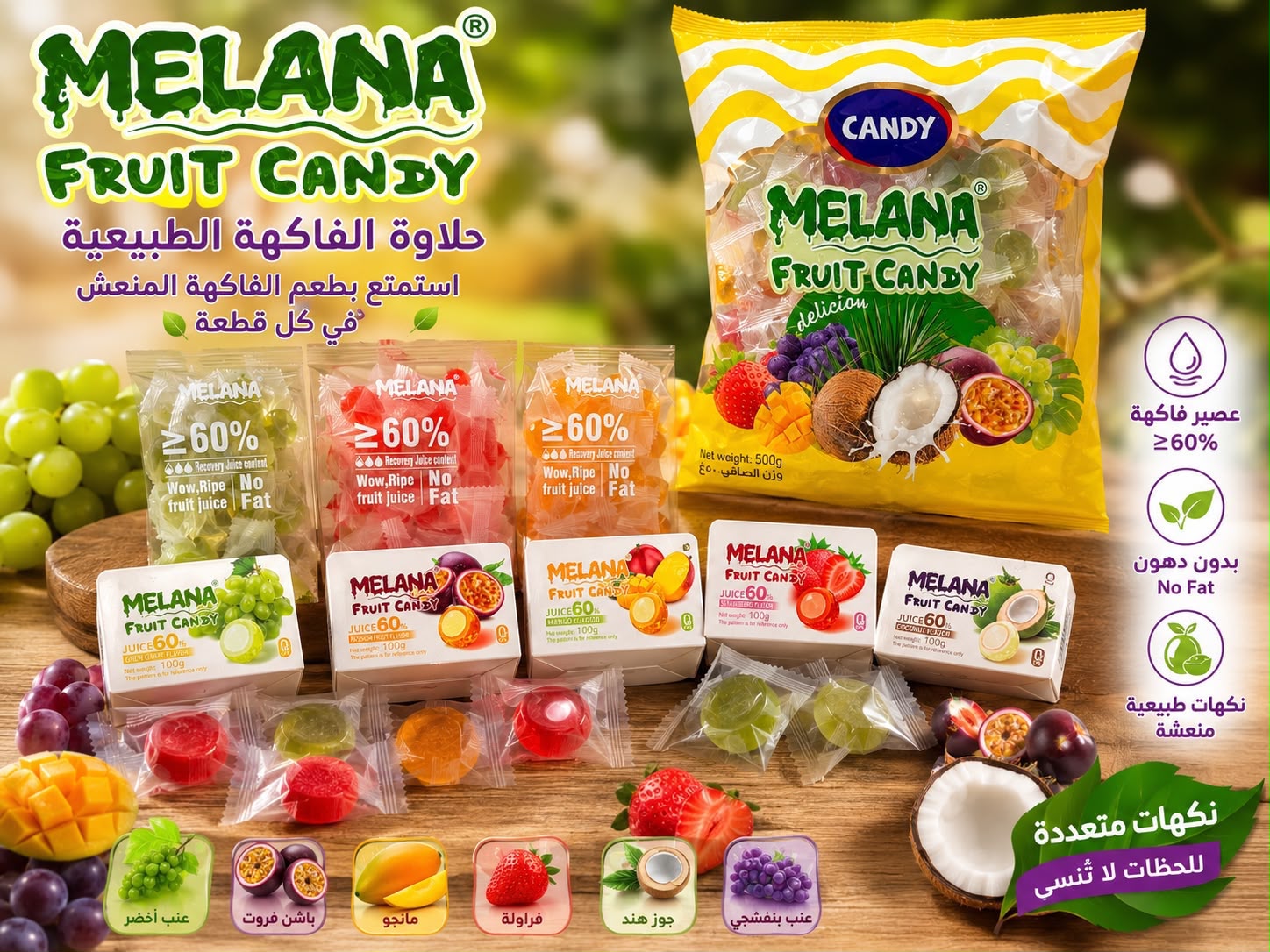 Melana Fruit Candy