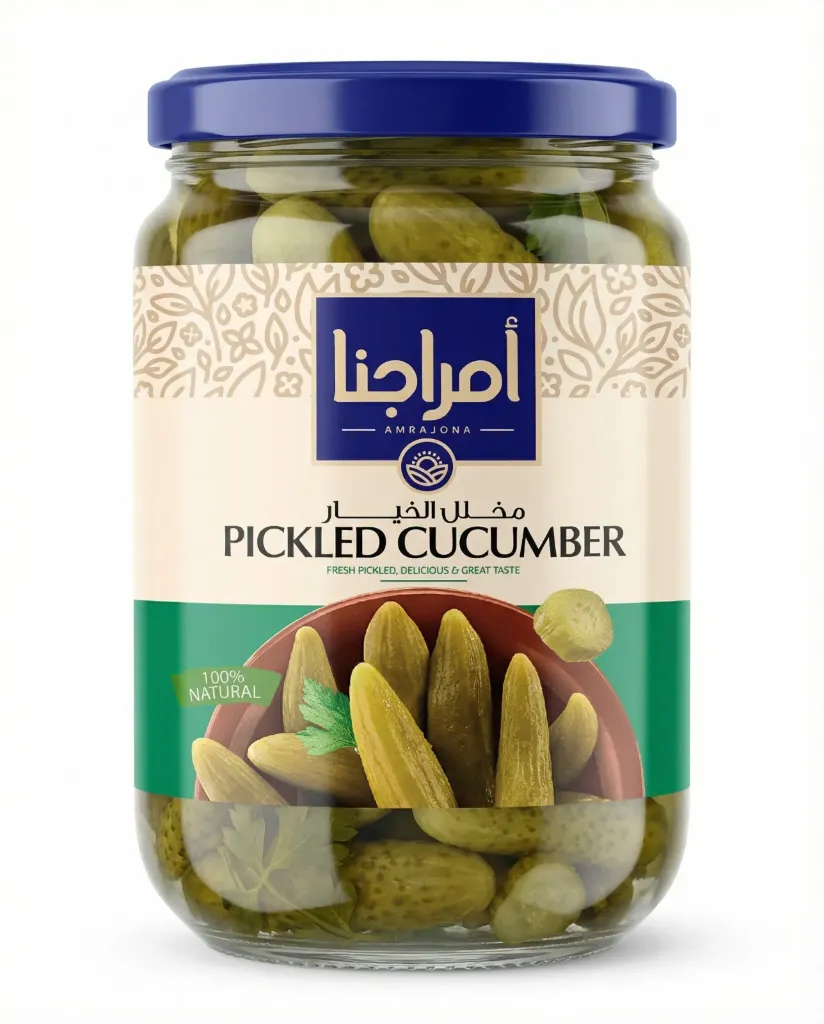 Amrajona Pickled cucumbers 1x4x1600GR