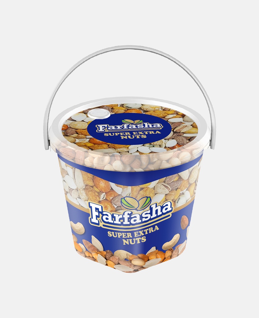 Farfasha Mixed Roasted Nuts - Salted - 1x12x450g