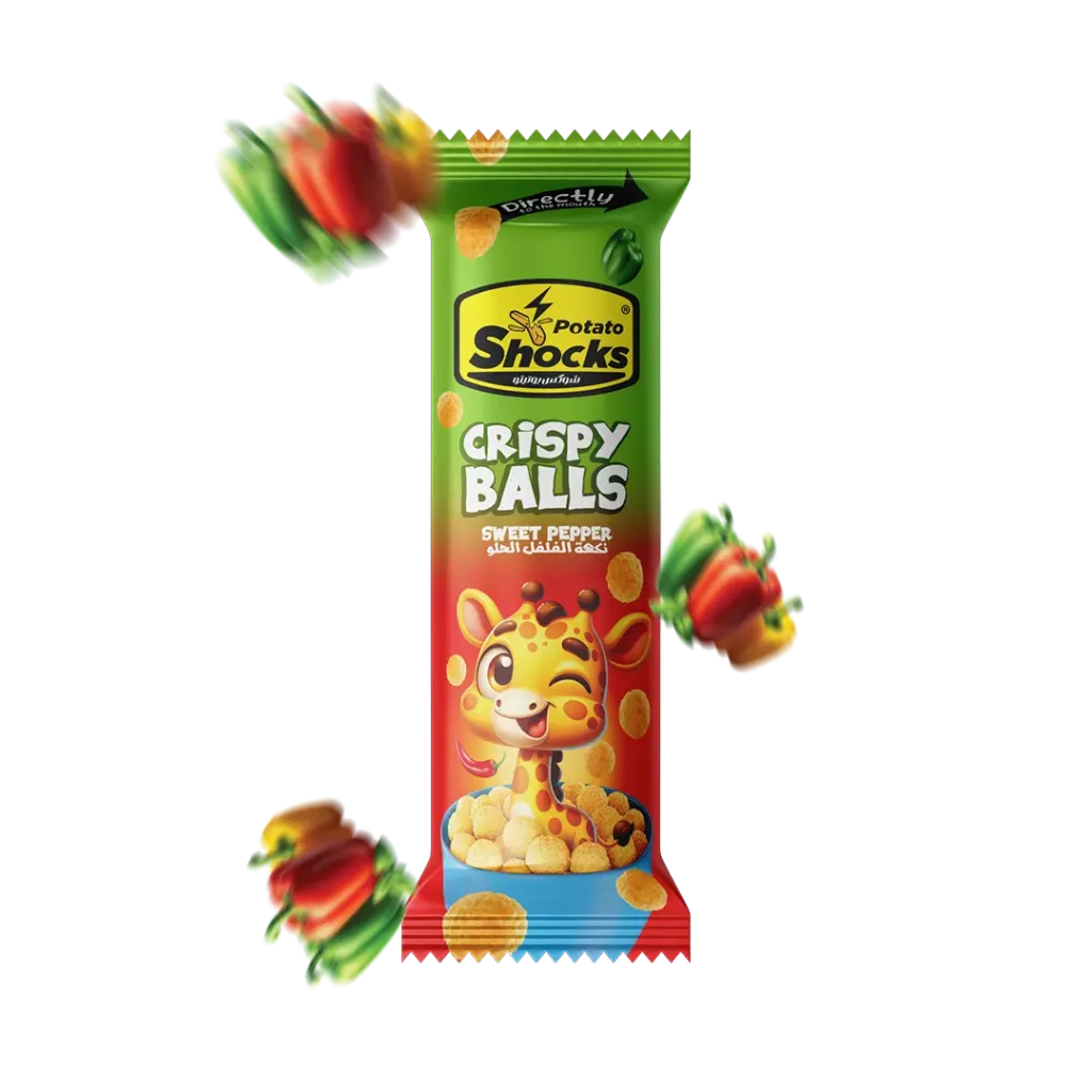Shocks Crispy Balls Vegetables 1x48p