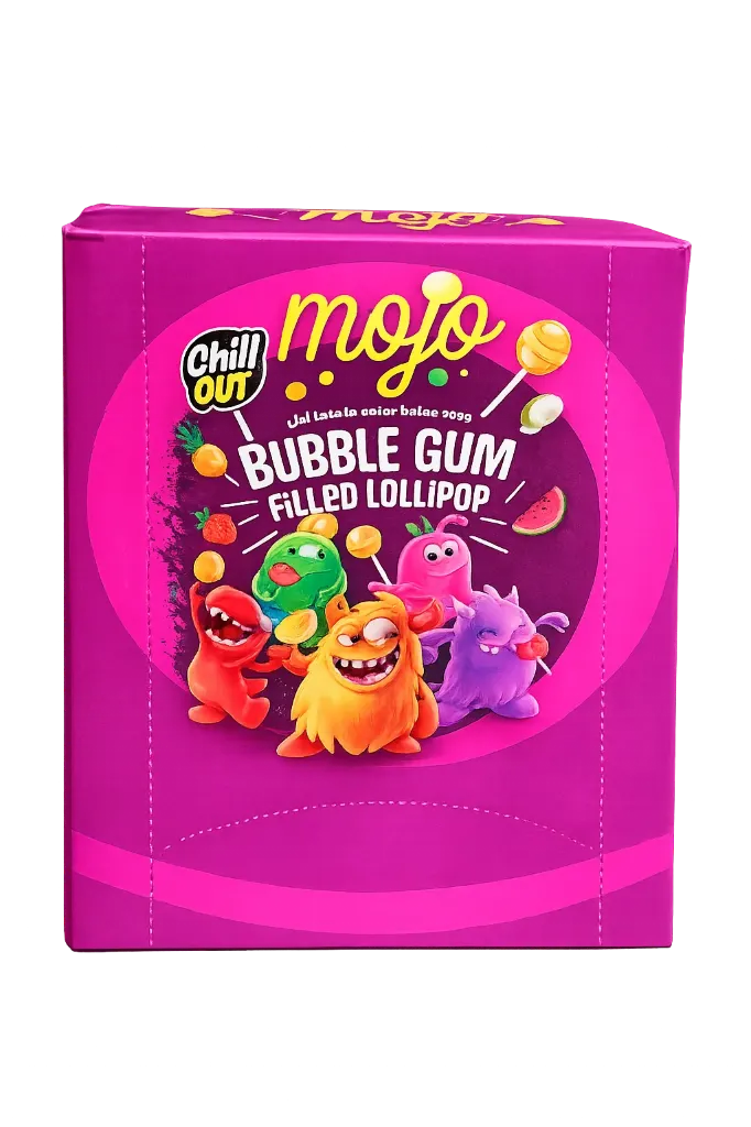 Mojo Bubble Gum Karton 1x24p
