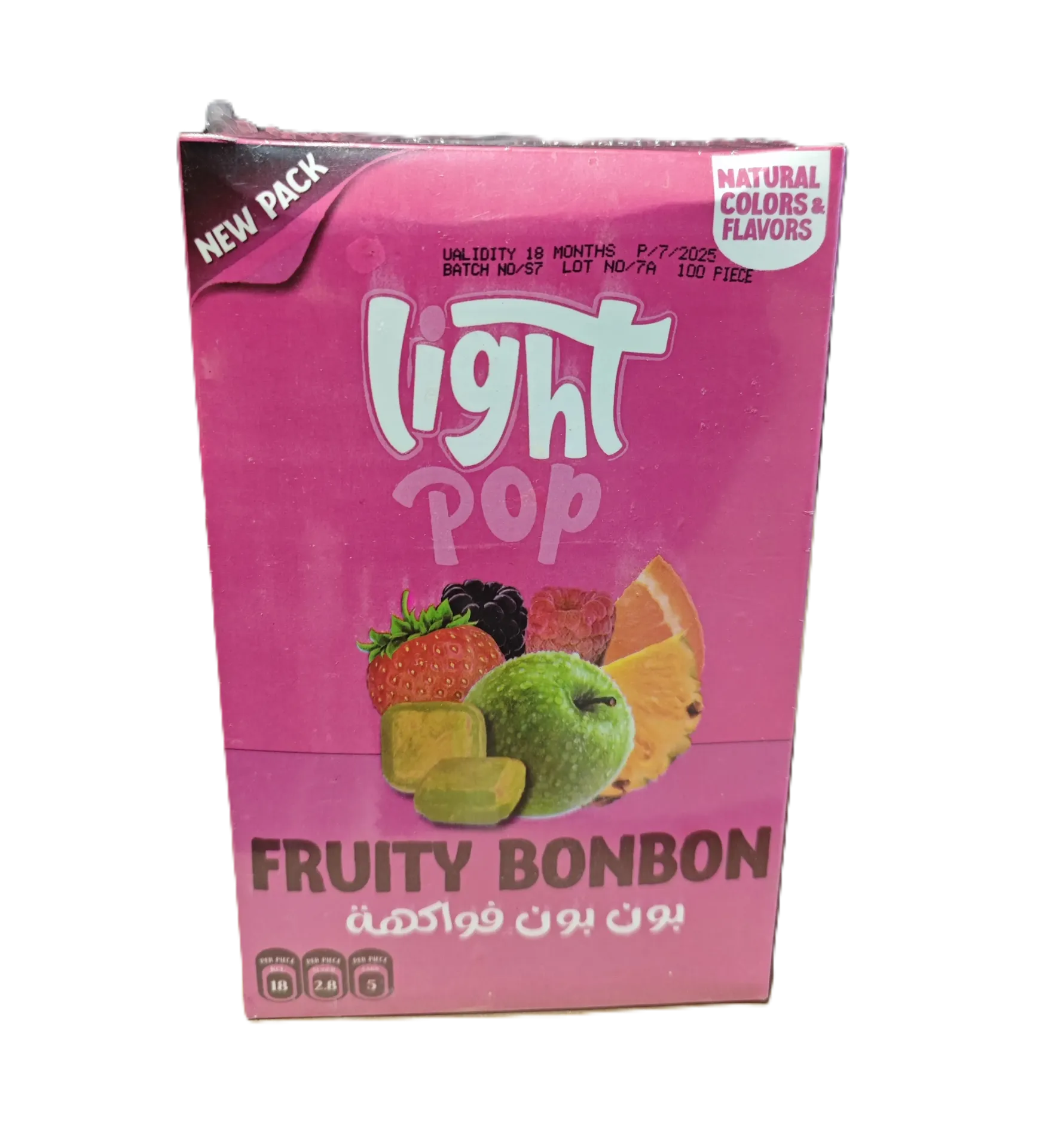 Lightpop Bonbon Fruity 1x10p