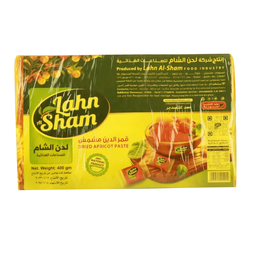 Zine Alsham Fruit Leather Apricot 1x25x400g