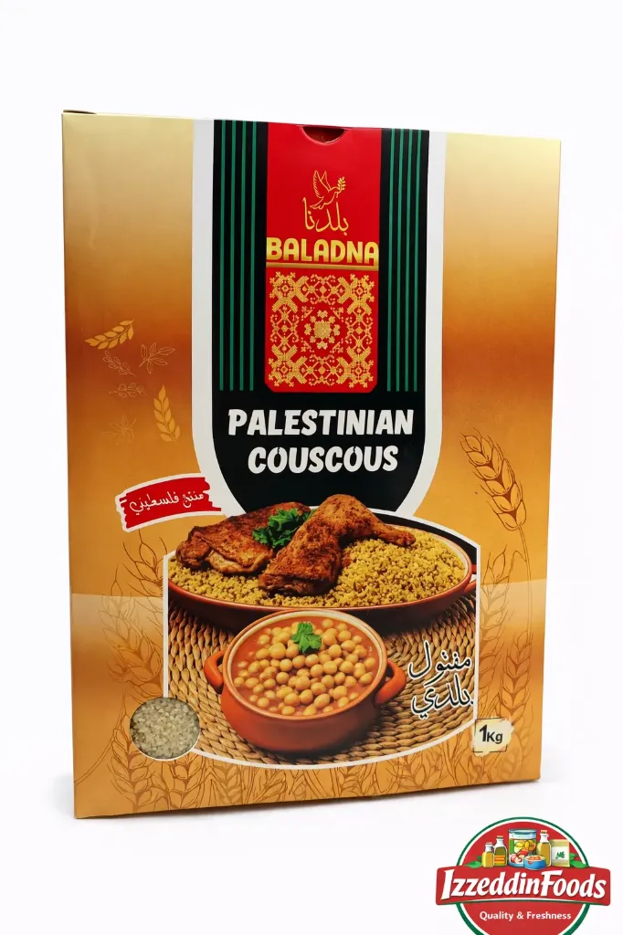 Baladna Palestinian Maftoul Whole Wheat 1x8x1kg