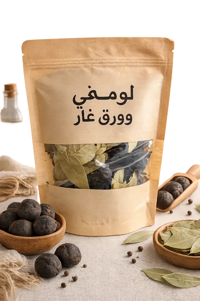 Baladna Dried Black Lime+Bay Leaves 1x20st