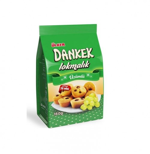 ÜLKER DANKEK BITE-CUT WITH RAISES 160 GR*10