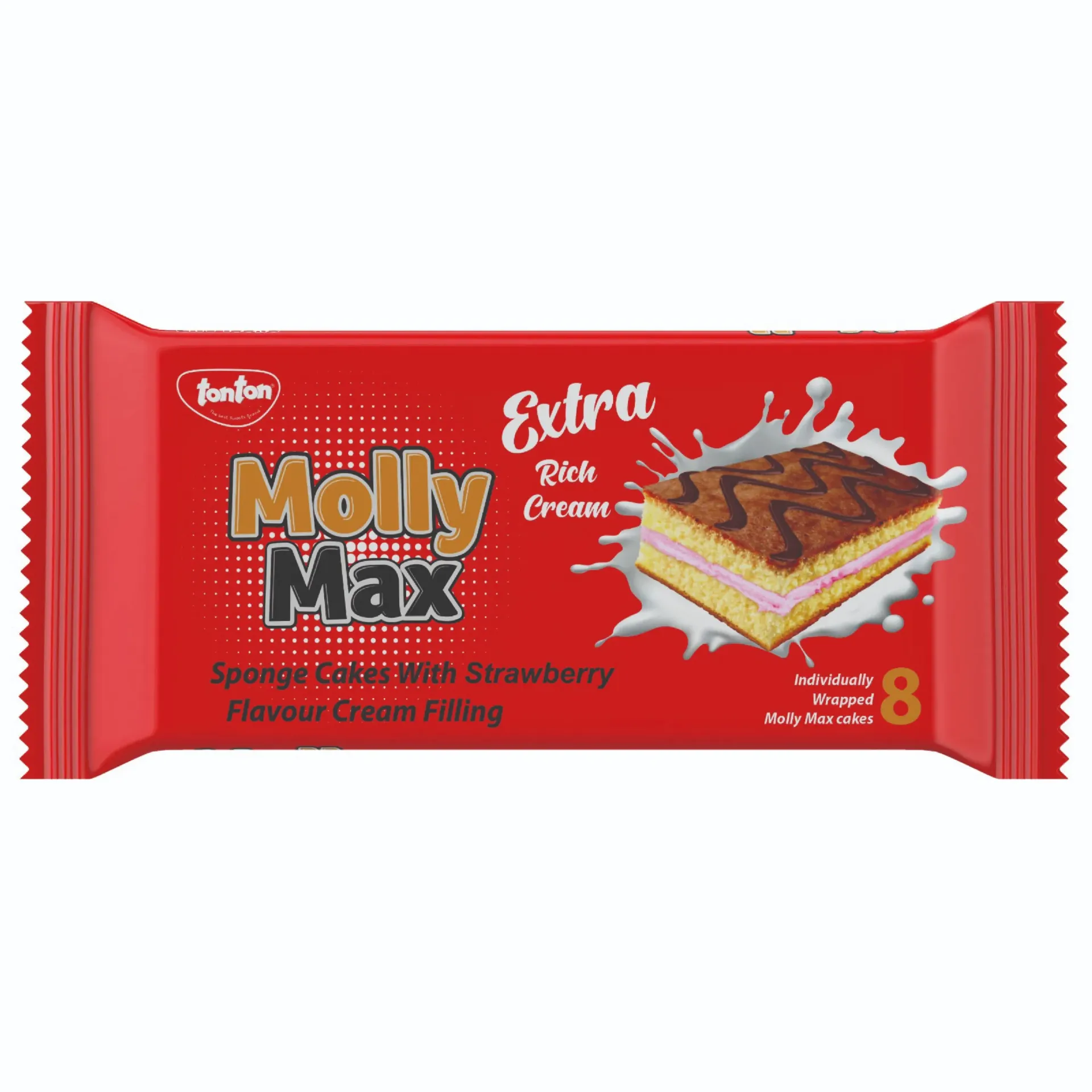 Molly max Extra Cream strawberry 1x12x200g
