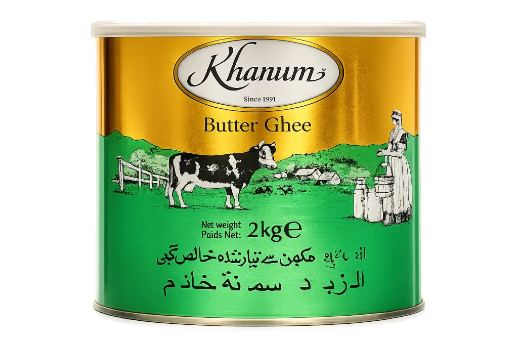 Khanum Butter Ghee 1x6x2kg