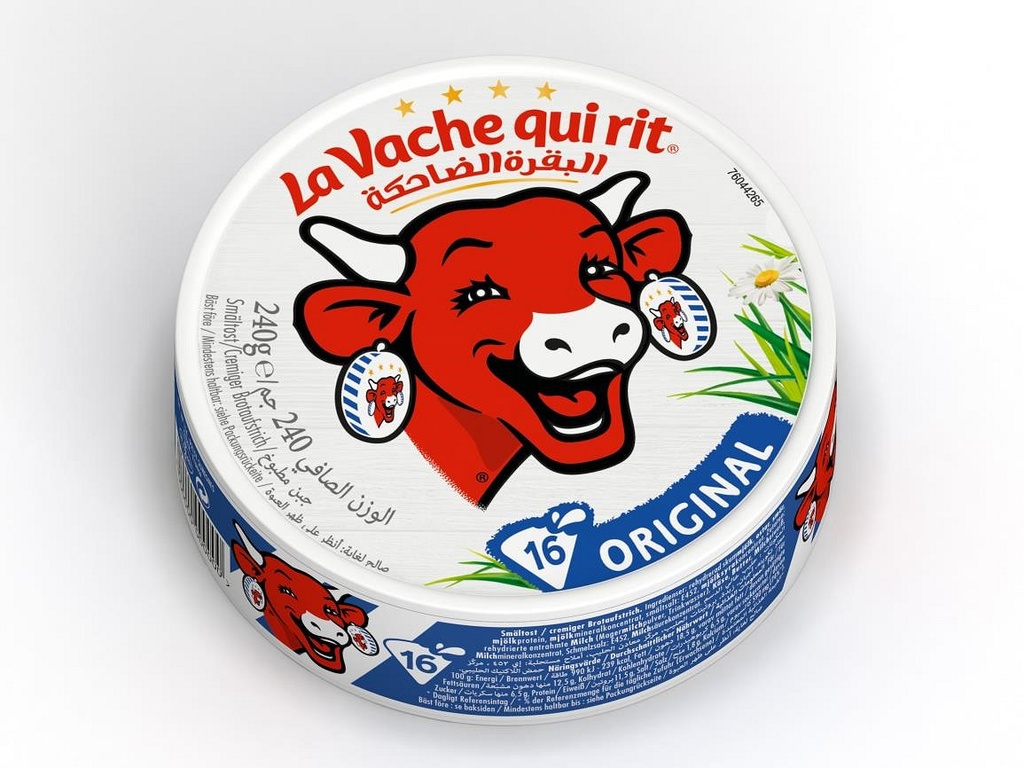 The Laughing Cow Smeerkaas 16P 1x40x240gr