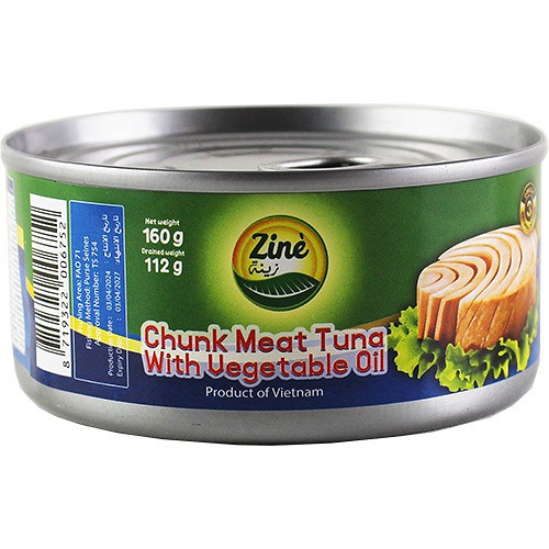 Zine Tuna In Oil 48x160GR